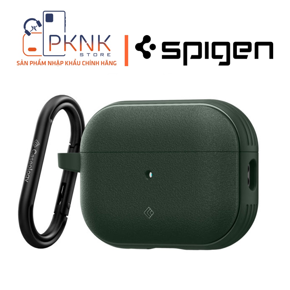 Spigen Caseogy APPLE AIRPOD PRO 2 保險櫃午夜綠色保護殼