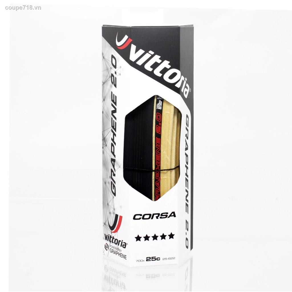 【cod】盒裝 Victoria VITTORIA CORSA CORSA 公路車 700*25/28C 黃邊折疊輪胎