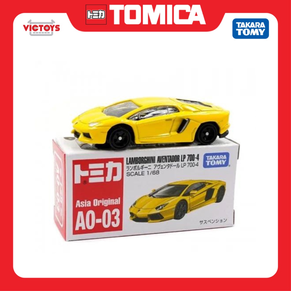 Tomica Asia 原裝 Aao-03 蘭博基尼 Aventador 模型車 903970 Fullbox 正版 T