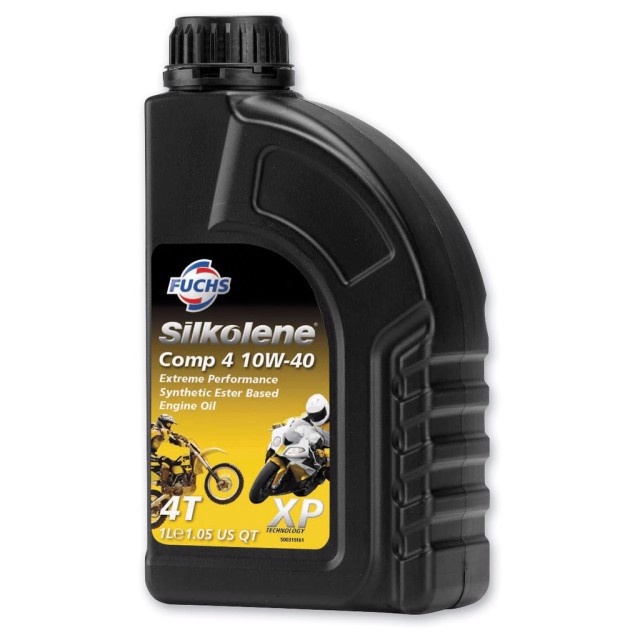 Fuchs Silkolene Comp 4 10W40 XP 潤滑油用於齒輪車,離合器手柄 1L