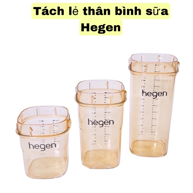[正品] Body hegen 瓶、頸部、零售蓋 hegen 尺寸 60ml / 150ml / 240ml / 330