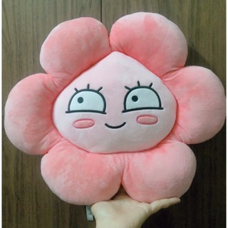【Apeach Kakao friends】正品桃子泰迪熊和花形抱枕