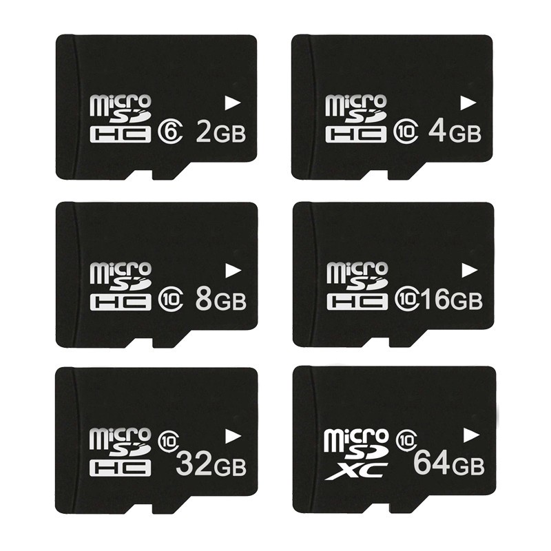 高速 MicroSD Class 10 存儲卡 (黑色) 2GB / 4GB / 8GB / 16GB / 32GB /