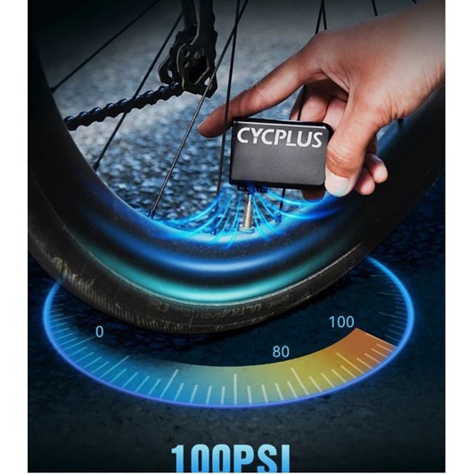 Cycplus CUBE 自行車摩托車迷你電動泵