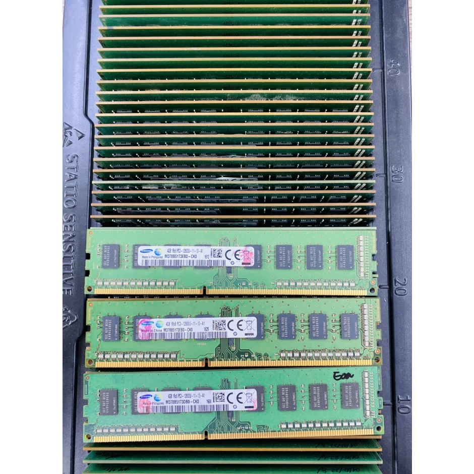 Ram ddr3 4gb 8gb 三星總線 1600Mhz 完全拆機