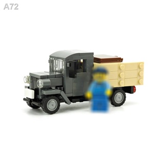 【紅外線】小顆粒積木MOC汽車拼裝貨車貨車樂高15666益智拼字玩具禮物