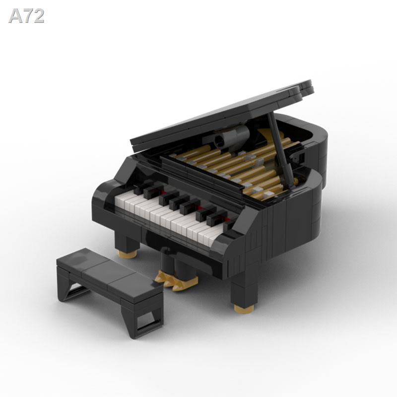 【紅外線】MOC兼容樂高小顆粒經典創意系列51392鋼琴迷你積木玩具