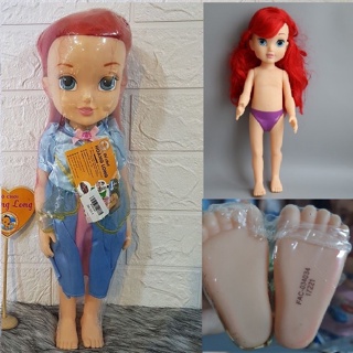 迪士尼娃娃我的美人魚娃娃 39 厘米 - 迪士尼公主愛麗兒幼兒 16 英寸娃娃(庫存)