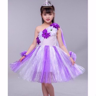 兒童環保服裝時裝秀幼兒園手工兒童環保服裝秀時裝秀手工製作服裝女童創意親子走秀表演表演9.15