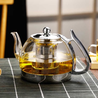 電磁爐專用玻璃煮茶壺煮茶器家用耐熱加厚不鏽鋼過濾泡茶壺燒水壺