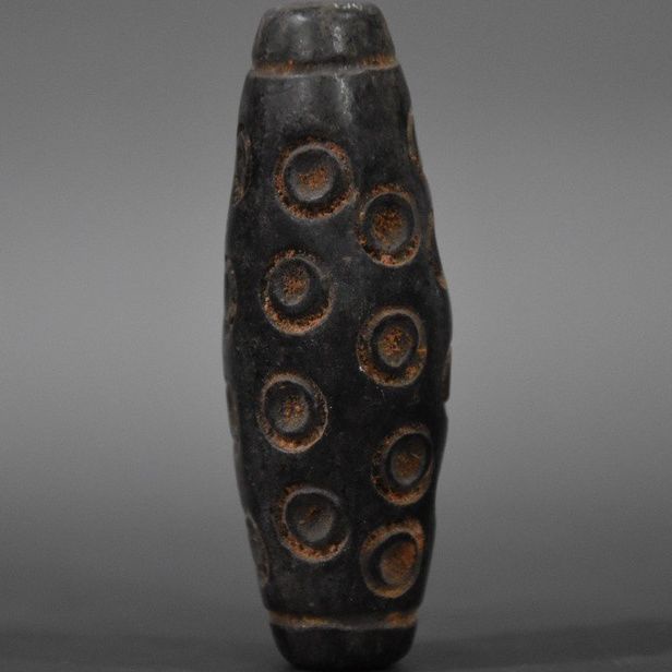 紅山文化隕石隕鐵西藏天珠珍藏精品西藏天然含鐵古玩收藏11.8