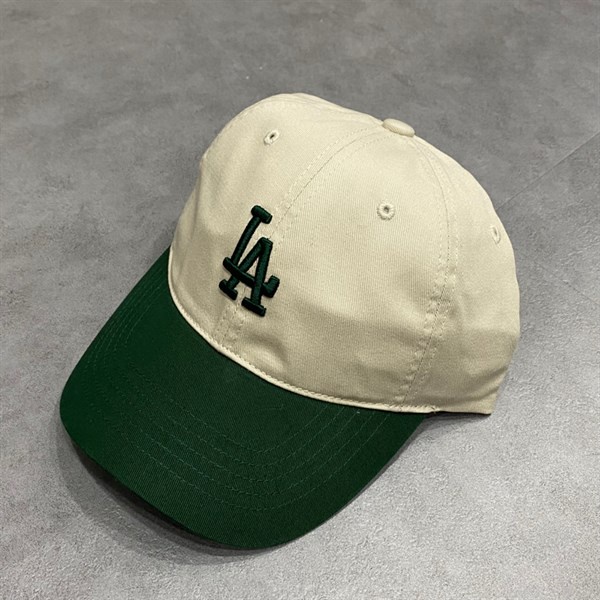 (100% 真實承諾)mlb LA Dodgers 帽子混合綠色,正品切割郵票,無標籤