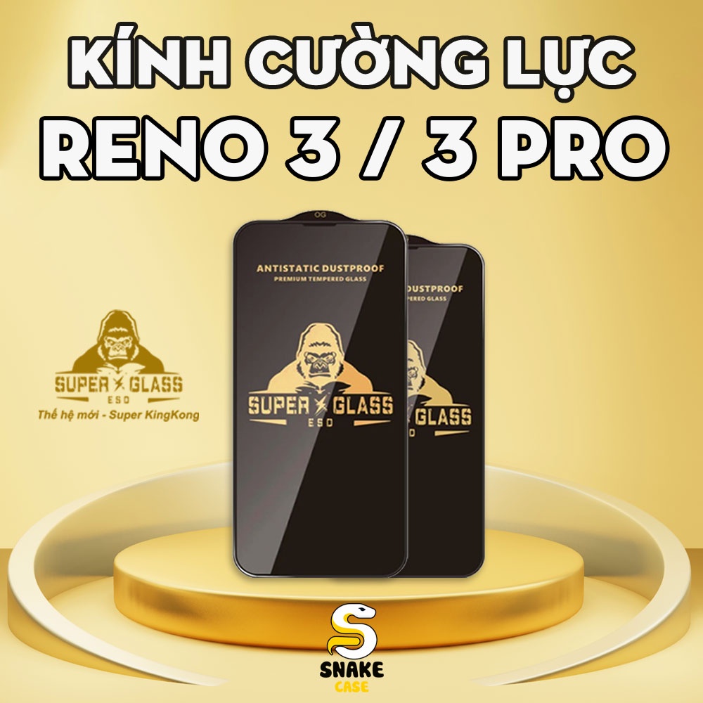 Oppo Reno3 / Reno3 Pro / Reno 3 金剛鋼化玻璃全面屏保護膜