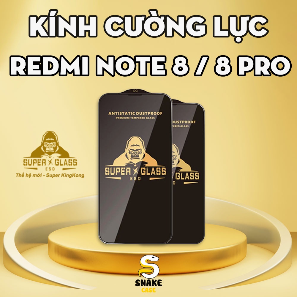 小米紅米 Note 8 / 8T / Note 8 Pro 金剛鋼化玻璃全面屏保護膜