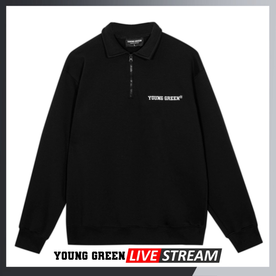 [YG Live] 年輕的綠色 Polo 衛衣