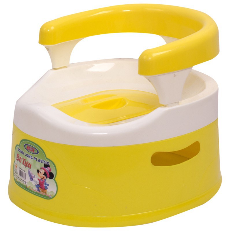 帶靠背的嬰兒馬桶便盆 10 厘米高,方便的嬰兒馬桶工具