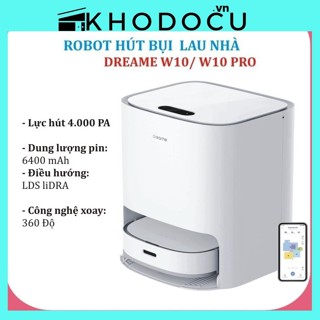Xiaomi Dream BOT W10 / W10 PRO 機器人吸塵器 - 自動抹布 - 4000 mAh 吸力