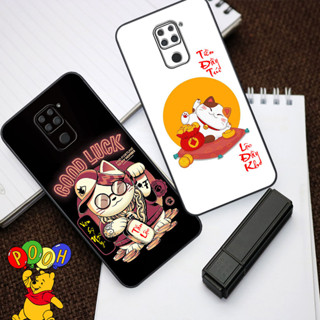 小米紅米 Note 9 / Note9s / Note 9 Pro 手機殼帶招財貓小熊維尼手機殼