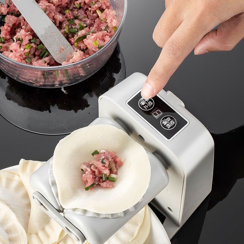 【送完為止】電動餃子器家用全自動餃子機廚房懶人小型包水餃磨具