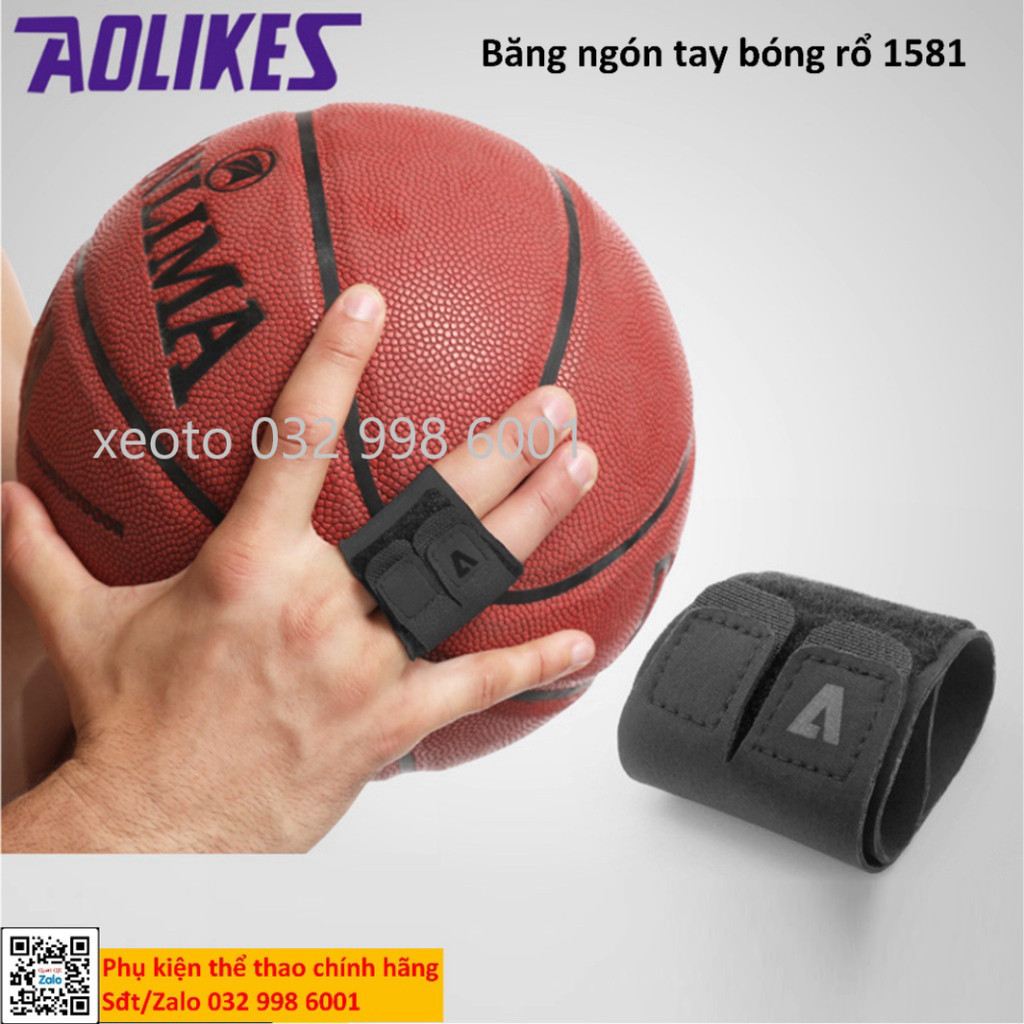 1 雙 Aolikes 1581 正品運動手指繃帶包裹 2 個手指打籃球 xeoto1 瑜伽手套