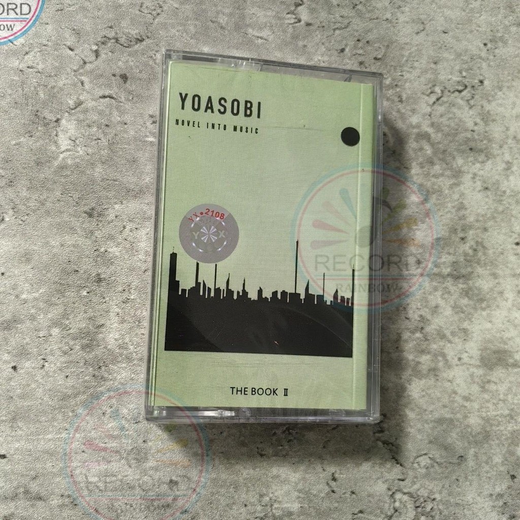 原創 YOASOBI THE Book 2 盒式磁帶 + 歌詞書珍藏版