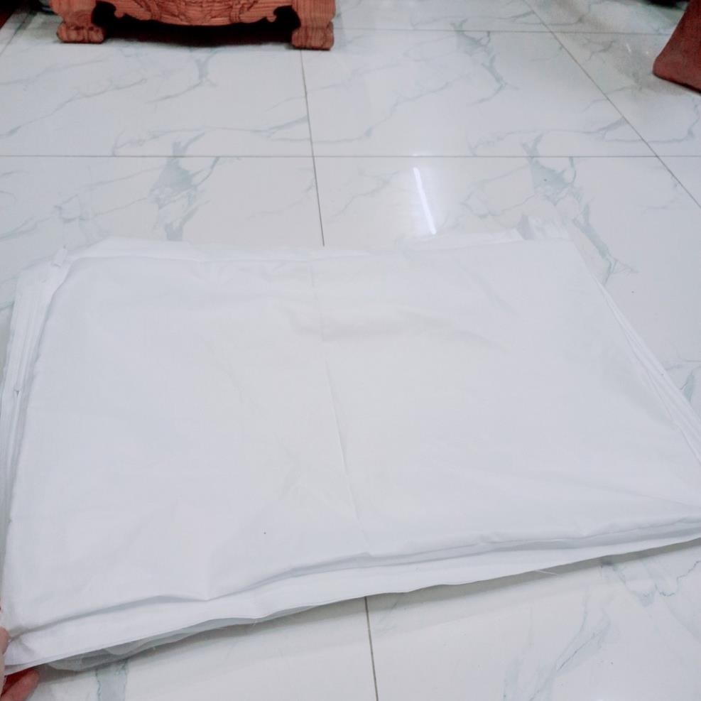 白色枕套 45x65 - 帶拉鍊的抱枕套 - 奇數 1 件