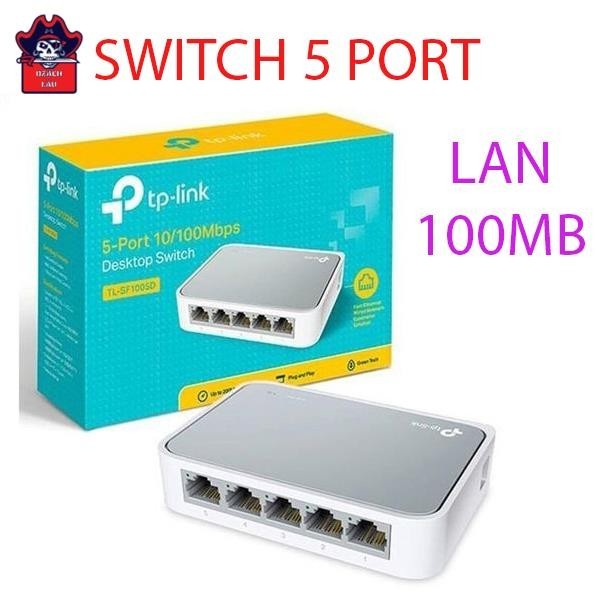 集線器 5 PORT TP-LINK LAN 1G (LS1005D) 5P / 交換機 5 PORT TPLINK 1