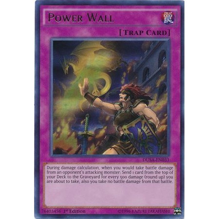 【正版遊戲王卡】Power Wall - DUSA-EN033 - 超稀有第1版