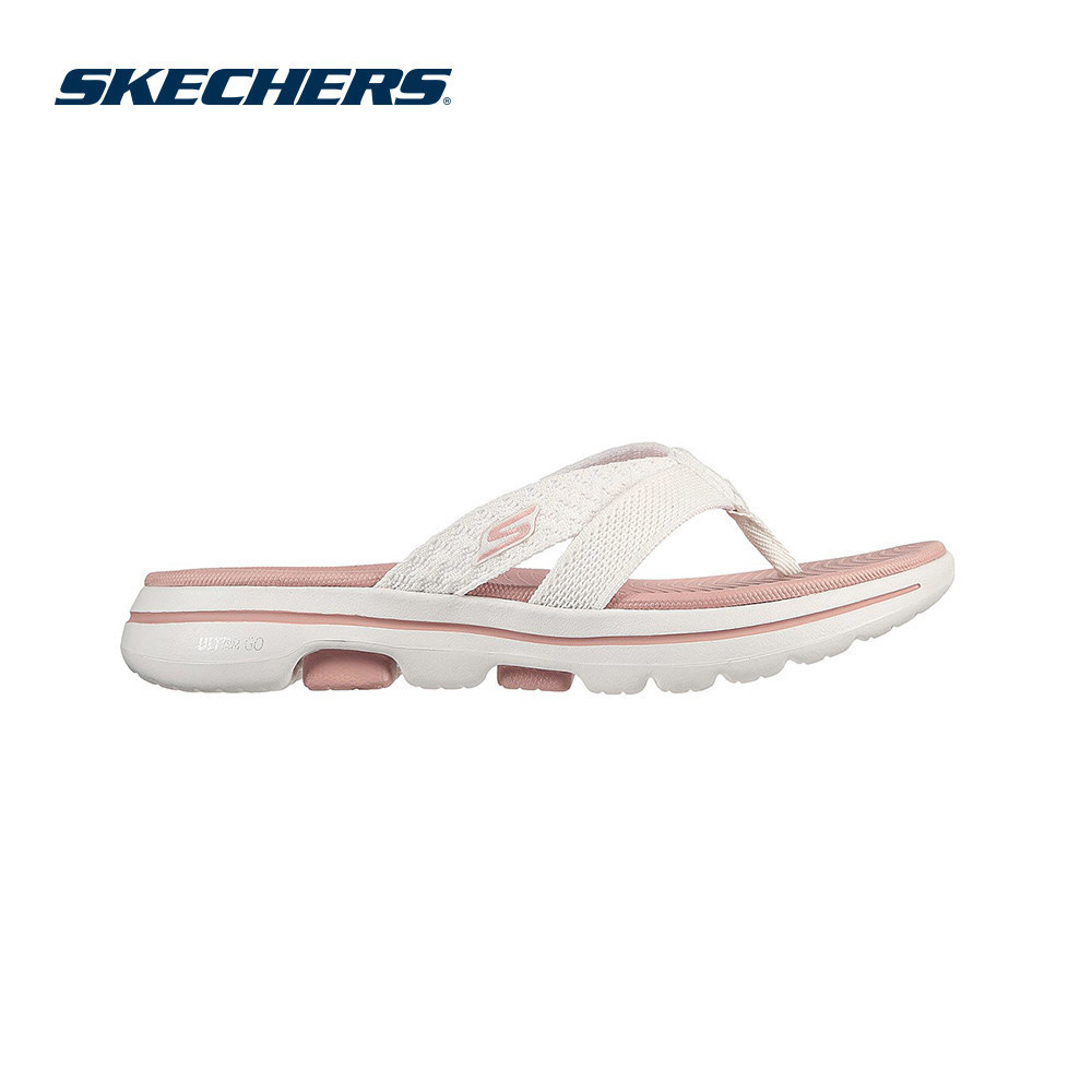 Skechers 女式涼鞋 On-The-GO GOwalk 5 Sun Kiss 步行 140085- 重量包。