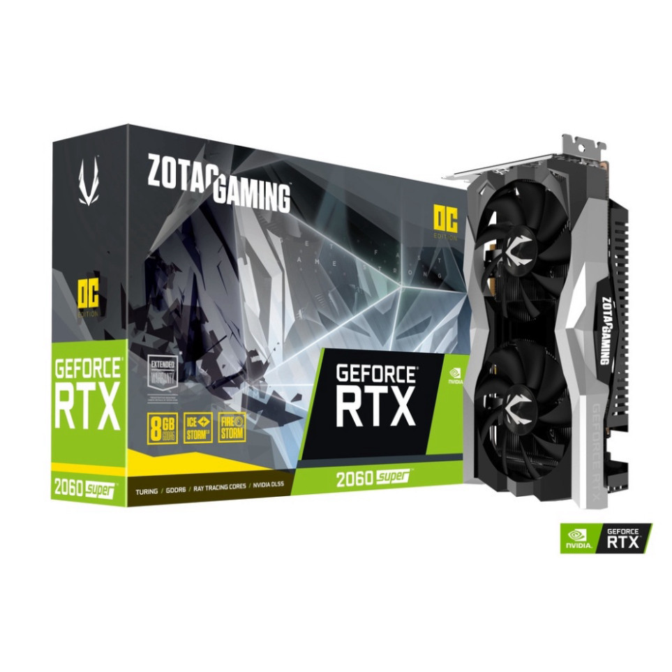 Zotac Gaming GeForce RTX 2060 超級迷你 8GB 顯卡 (ZT-T20610E-10M)