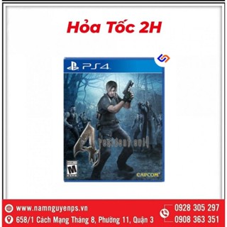 Ps4 生化危機 4 遊戲光盤(殭屍射擊)Res4