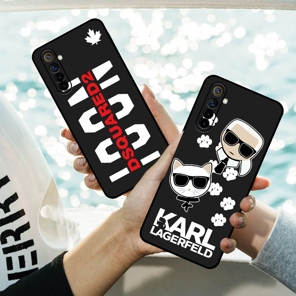 Realme 6 / 6 Pro 手機殼印刷 karl lagerfeld 圖片,dsq2 楓葉