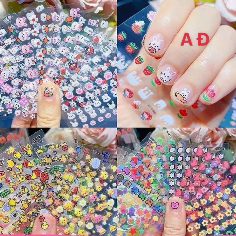 10 件套可愛指甲貼 - 兒童指甲貼 Hello Kitty 超耐用、超粘 [批發]