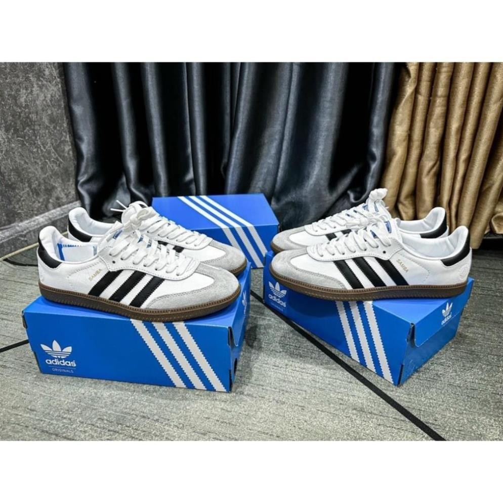 Adidas Samba Og'White Black Gum' B75806 高品質運動鞋全包