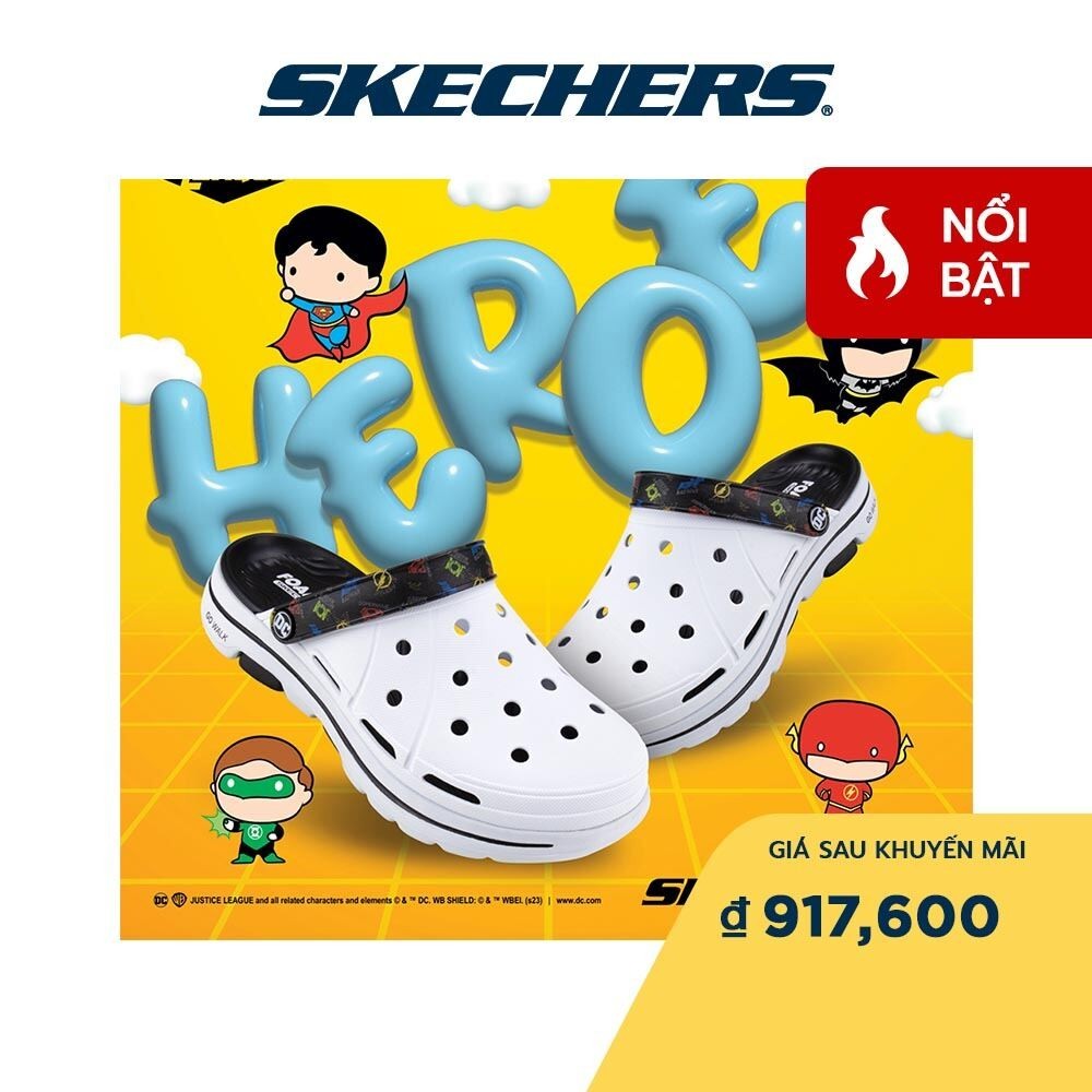 Skechers DC Collection Foamies GOwalk 5 男士常規運動鞋 802015-白色 -白