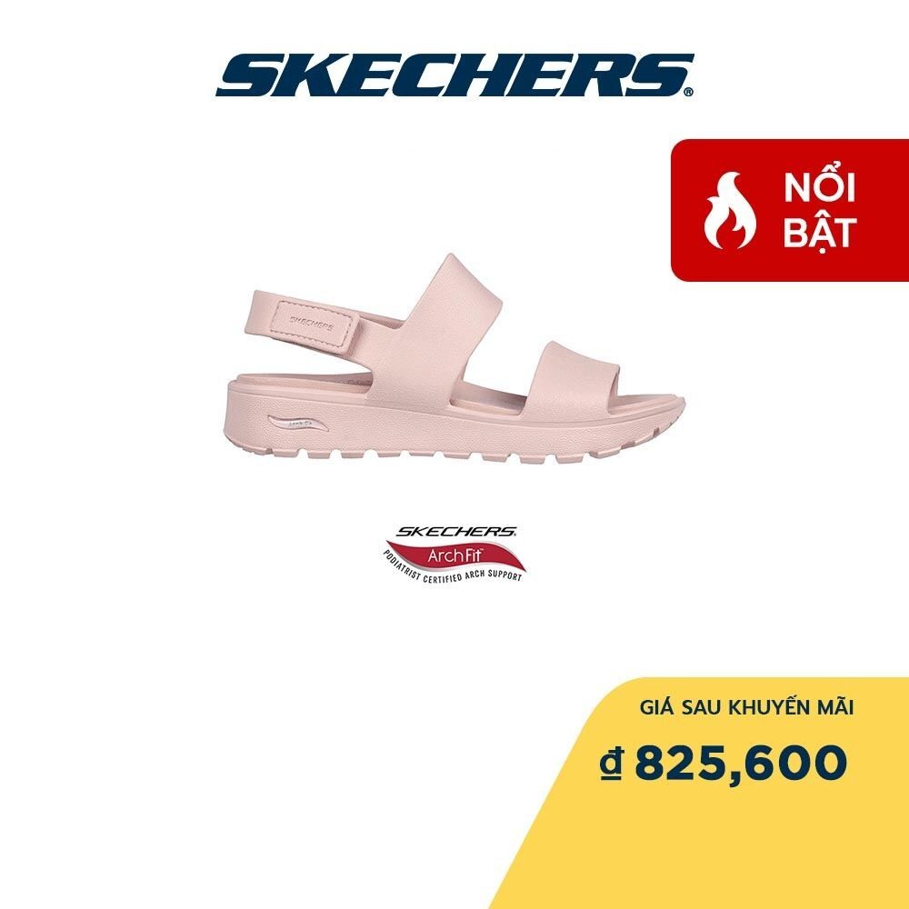 Skechers Arch Fit Footsteps 女童學校日常涼鞋 111380- 布什。