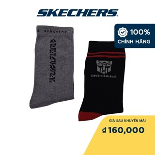 Skechers 中性襪,變形金剛襪 - SL223U242-BKMG (Skechers _ Live)