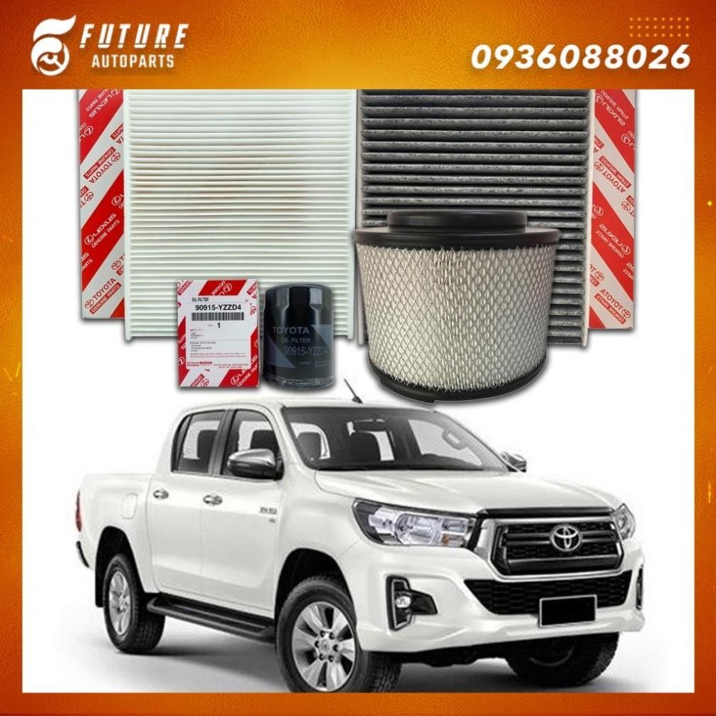 [Toyota Hilux] 發動機空氣濾清器 - 空調濾清器 - Toyota Hilux 汽車機油濾清器