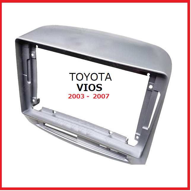 適用於 android Car Toyota Vios 2003-2007 的維修框架,免費 zin Jack。 The