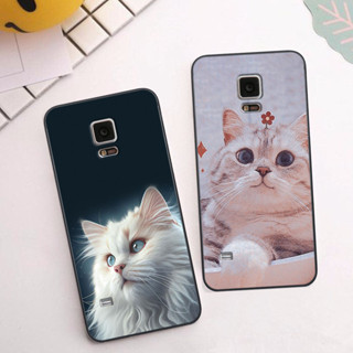三星 Note 4 / Note 5 手機殼,帶有超可愛貓印花 Milana 手機殼