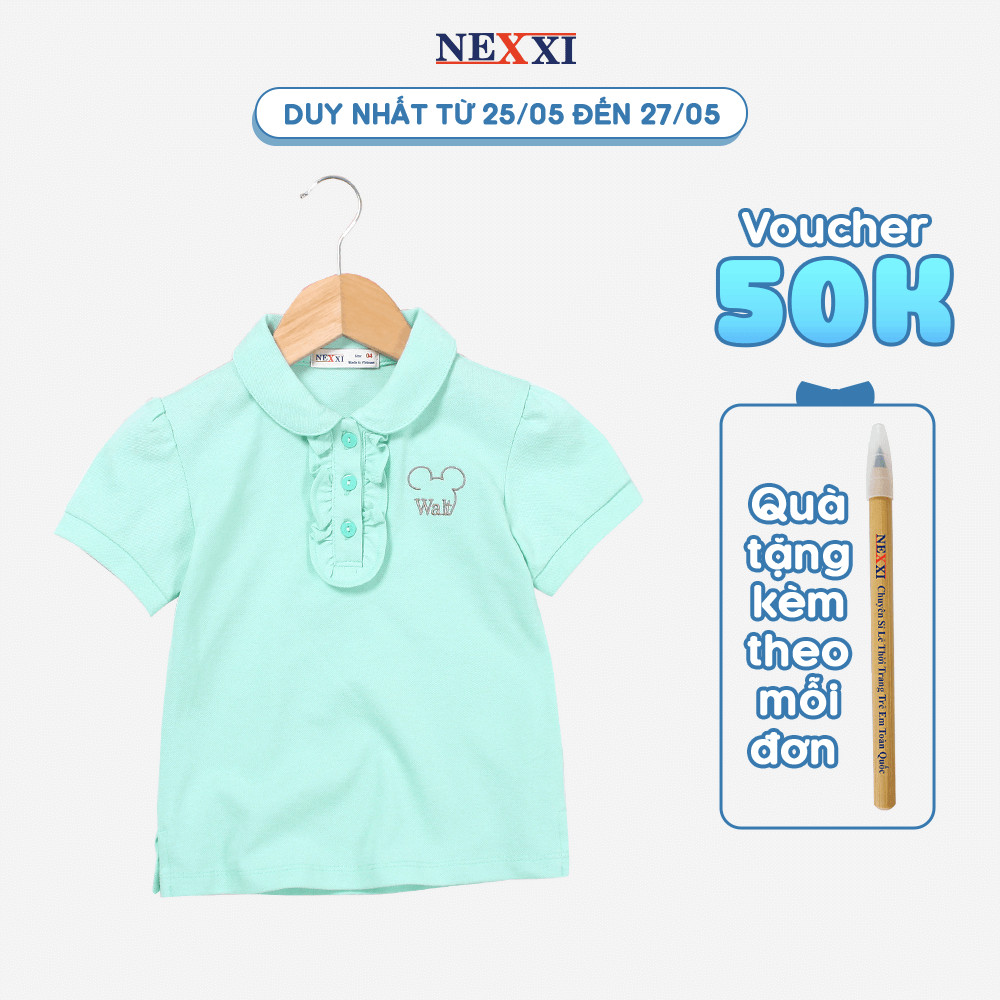 Walt Nexxi Bear 刺繡女嬰 Polo T 恤