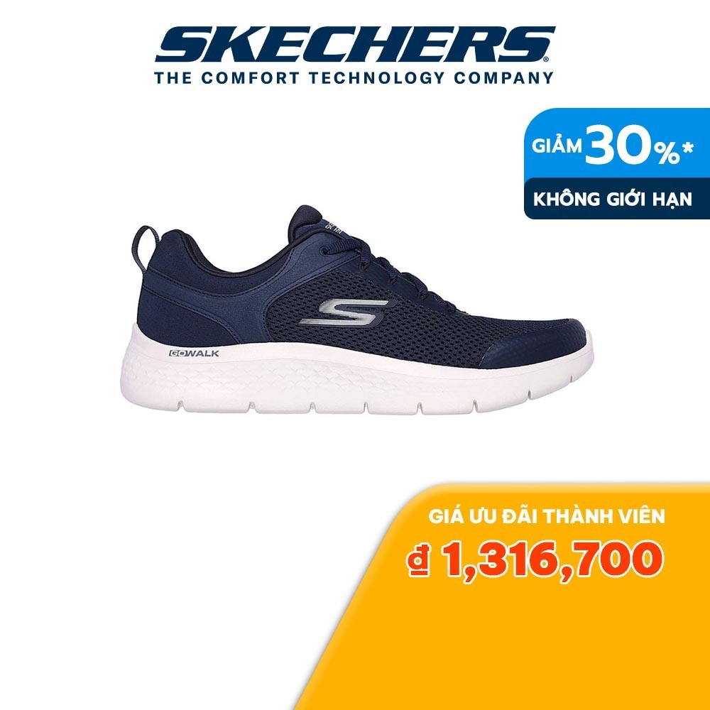 Skechers GOwalk Flex 獨立風冷 Goga Mat 男士運動鞋 216495-NVY(六月直播)