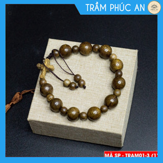 沉香念珠 10mm 12mm 14mm TRAM01-3 - 天然沉香念珠 - 天主教禮物