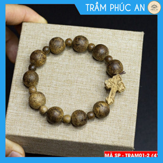 沉香念珠 10mm 12mm 14mm TRAM01-2 - 天然沉香念珠 - 天主教禮物