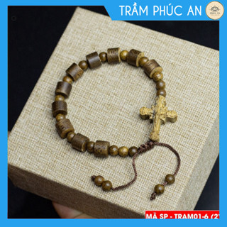 沉香念珠 10mm 12mm 14mm TRAM01-6 - 天然沉香念珠 - 天主教禮物