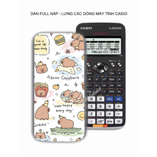 Cabybara - 卡西歐手持計算器貼花全線