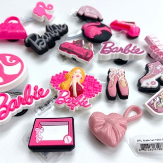 Barbie JIBBITZ 附有crocs 嬰兒涼鞋,附有crocs 兒童涼鞋芭比娃娃模特的魅力貼紙,超漂亮