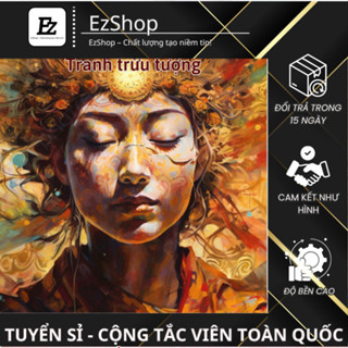 現代抽像畫 - Tet 裝飾、客廳裝飾畫、牆貼 EzShop.Store