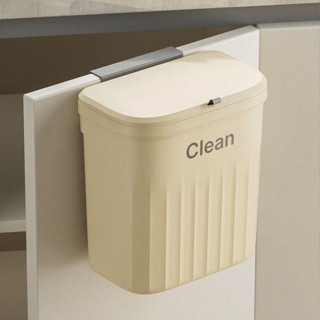 CLEAN廚房垃圾桶,方便,多用途長方形壁掛式垃圾桶。