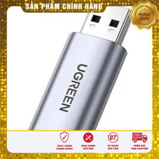 音效卡 USB 2.0 至 3.5 毫米 TRRS 麥克風和高品質 Ugreen 80864 揚聲器(鋁殼)